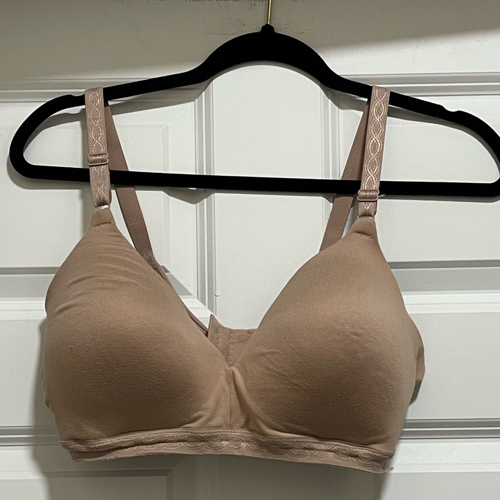 38D warners nude wireless bra